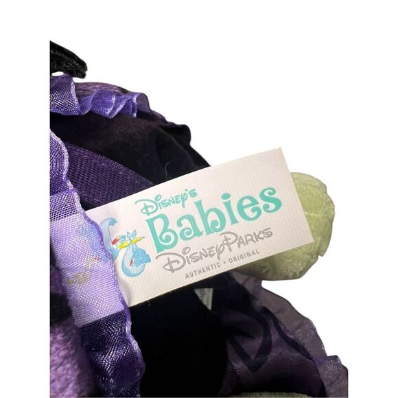 Disney Parks Maleficent Baby Villain Collectible Plush Toy with Blanket - Picture 6 of 6